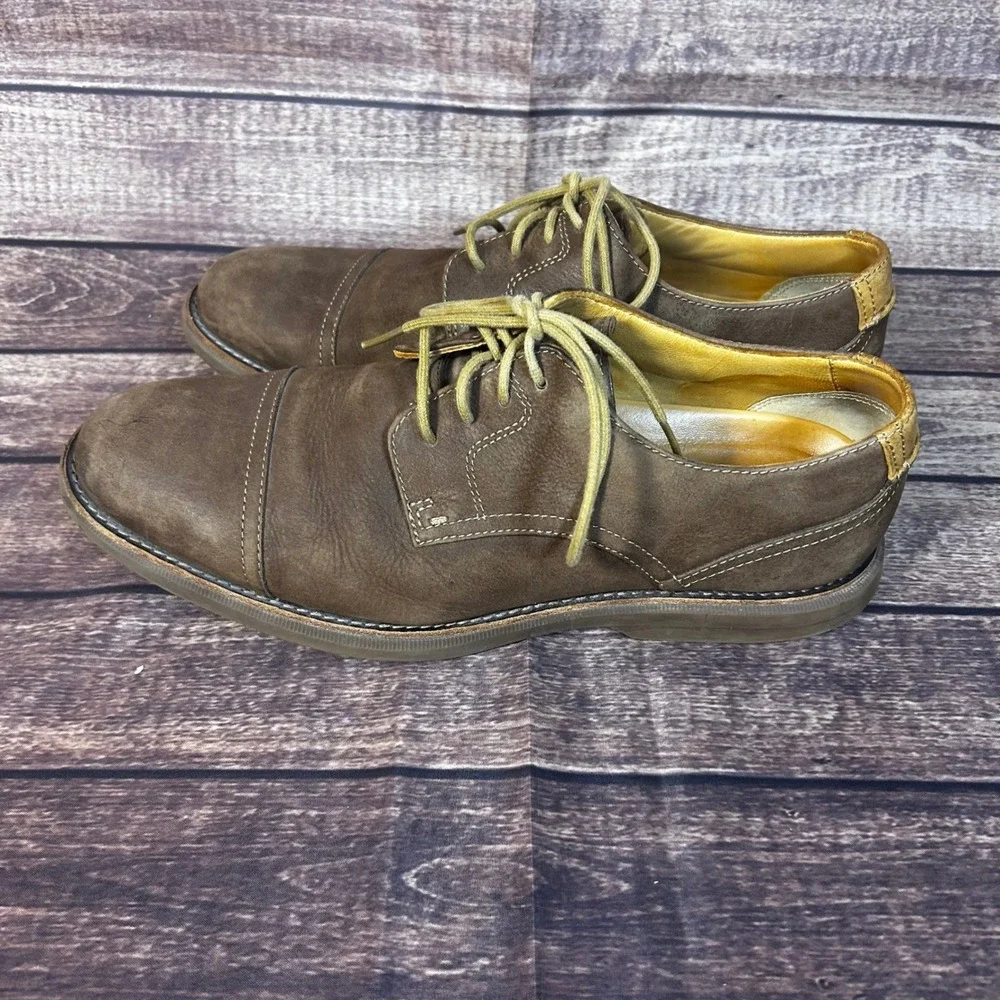 Sperry Top-Sider‎ Gold Cup Bellingham Brown Leather Cap Toe Oxford Mens 10.5